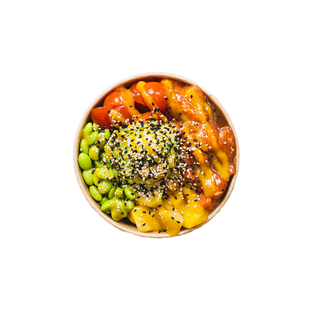 poke de salmon picante