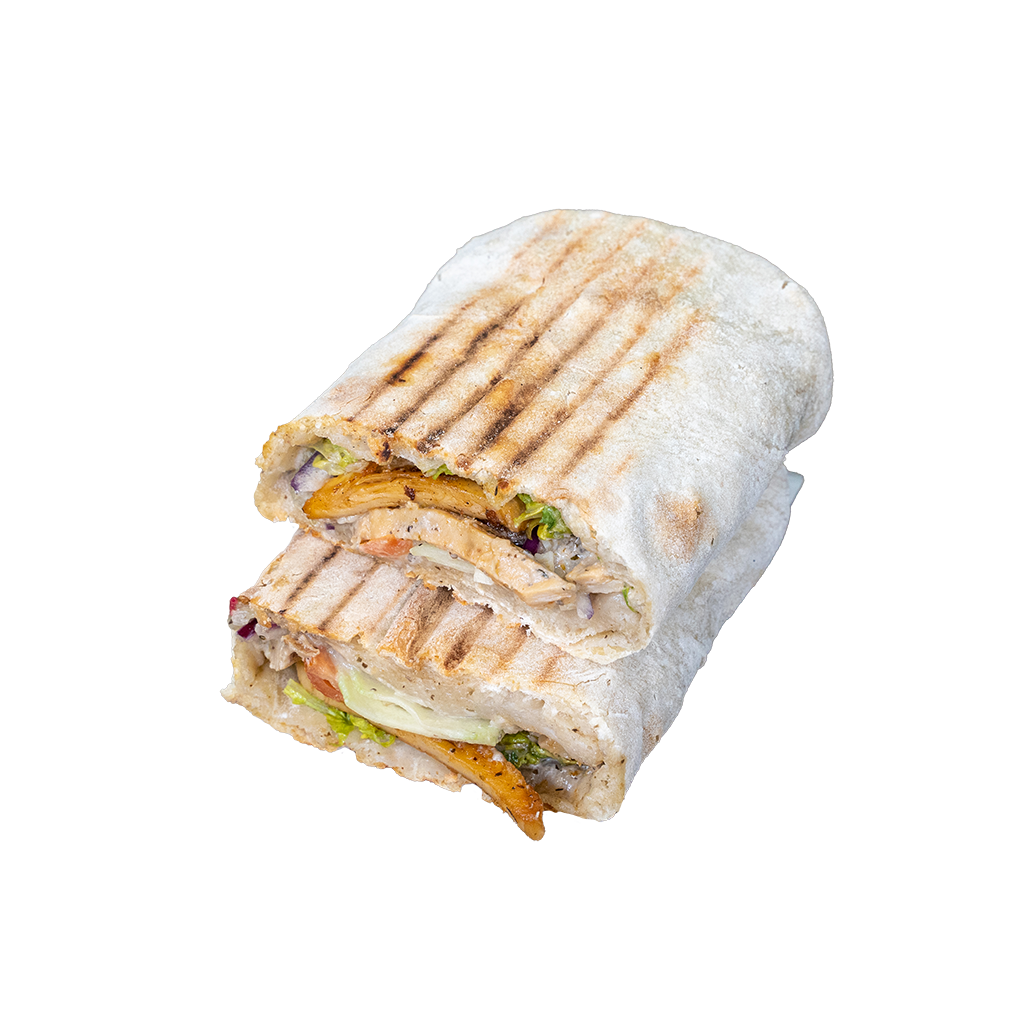 rolls pollo vegetal