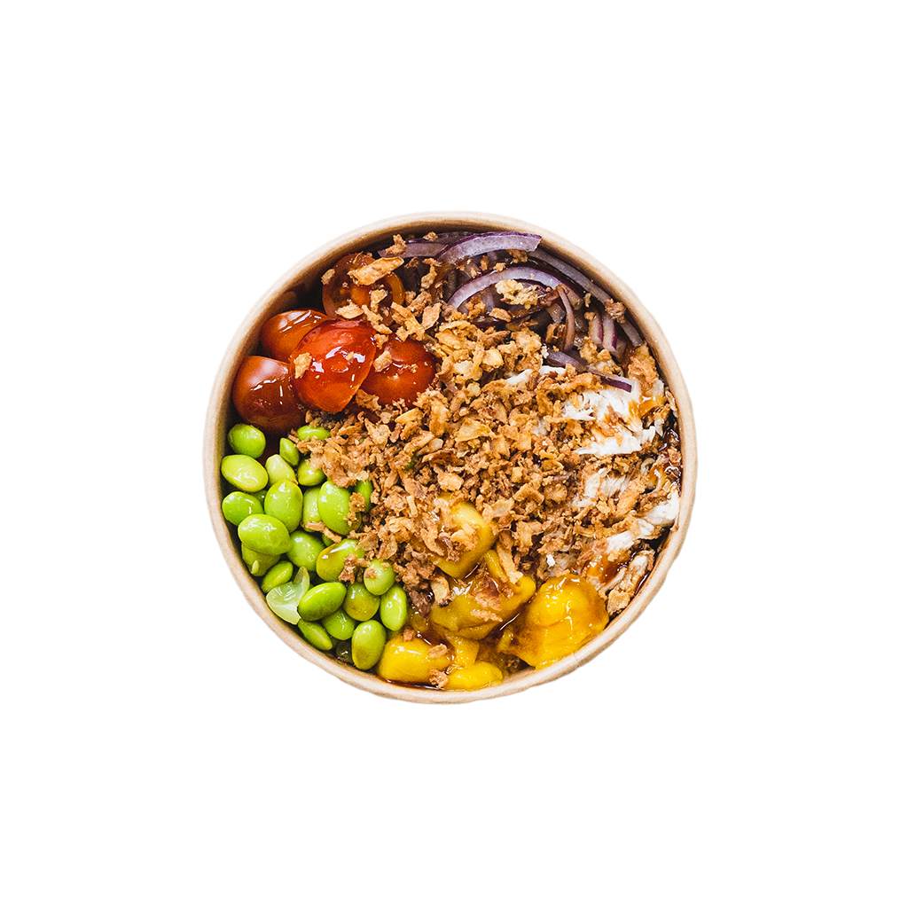 poke de pollo