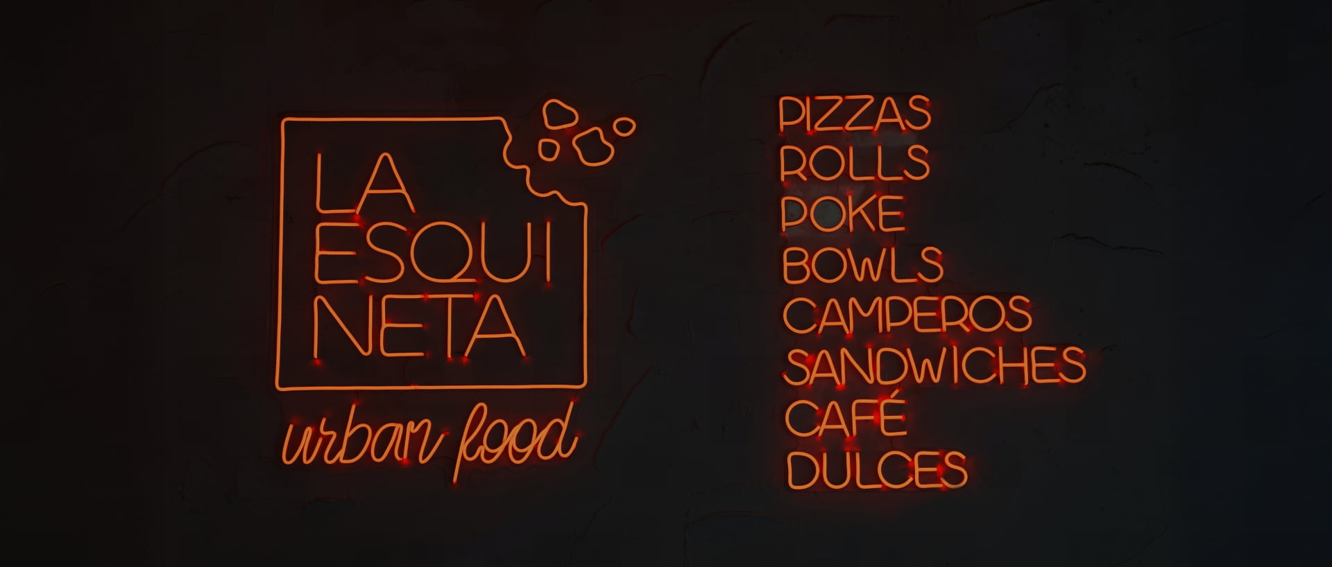 pizzas, pokes, rolls, camperos